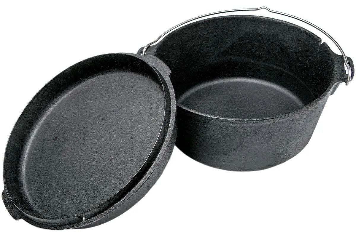 Petromax Dutch Oven FT9 Flat Base, FT9-T 4 Petromax Dutch Oven FT9 Flat Base, FT9-T - Billede 2