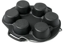 Petromax MF6 Cast-iron Muffin Tin -Camp Chefs Butik PMMF6 03 petromax