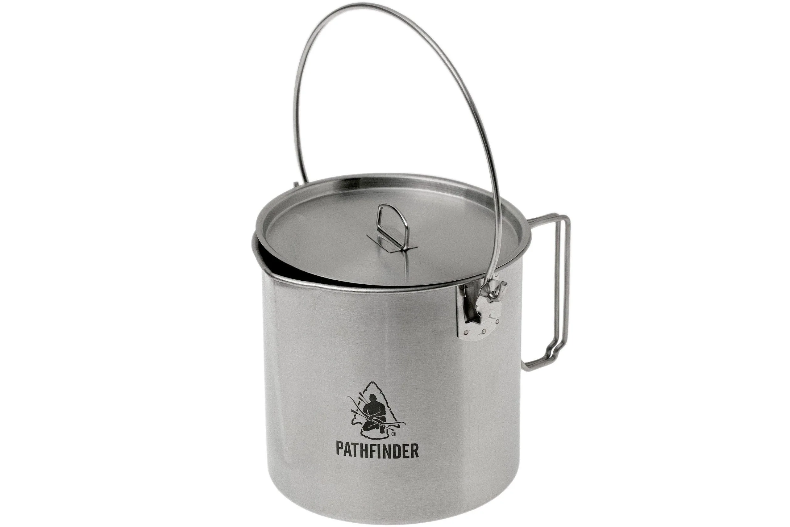 Pathfinder Stainless Bush Pot, 1.75 Litres 3 Pathfinder Stainless Bush Pot, 1.75 Litres