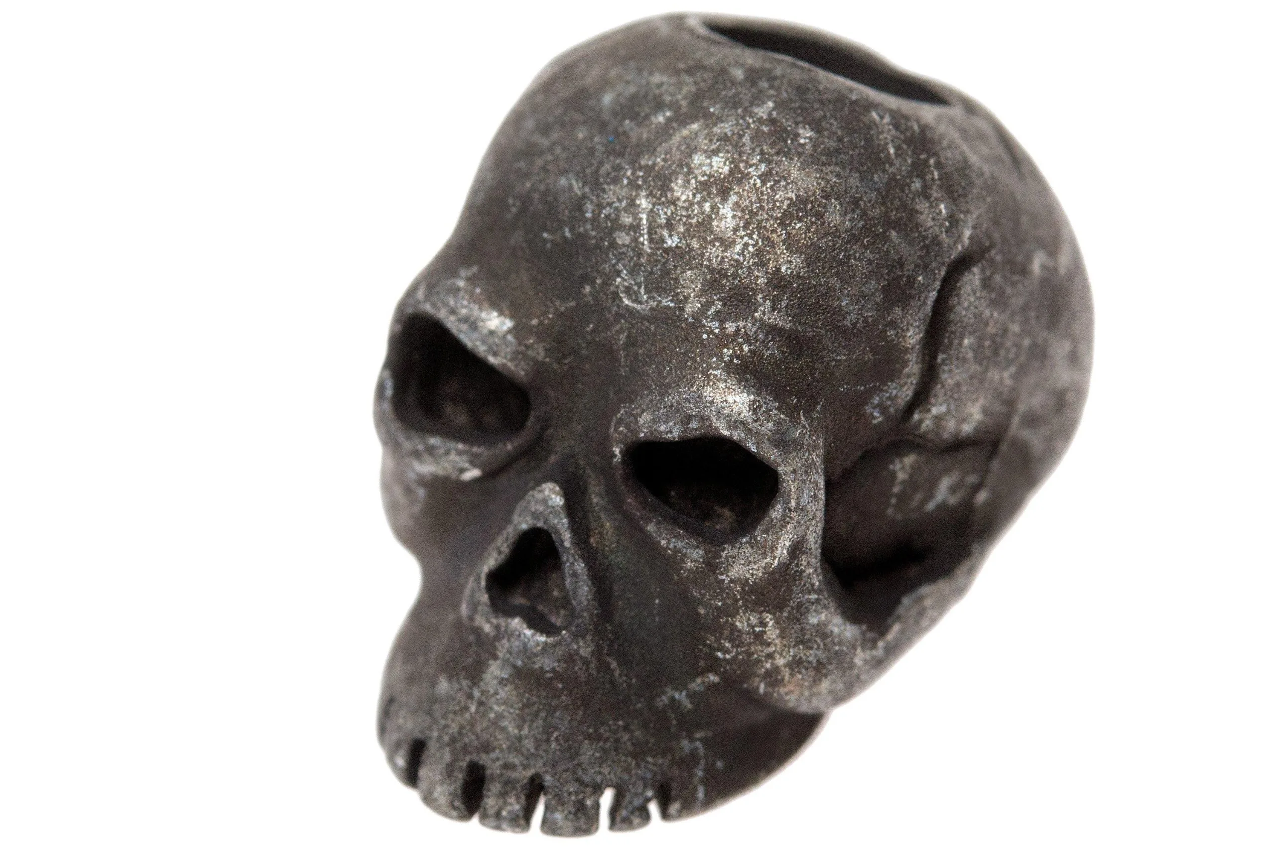 Schmuckatelli Classic Skull Bead Black Oxidized 3 Schmuckatelli Classic Skull Bead Black Oxidized