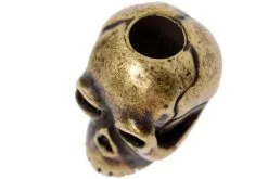 Schmuckatelli Classic Skull Bead Black Roman Brass Oxidized -Camp Chefs Butik SECRBO 02 schmuckatelli