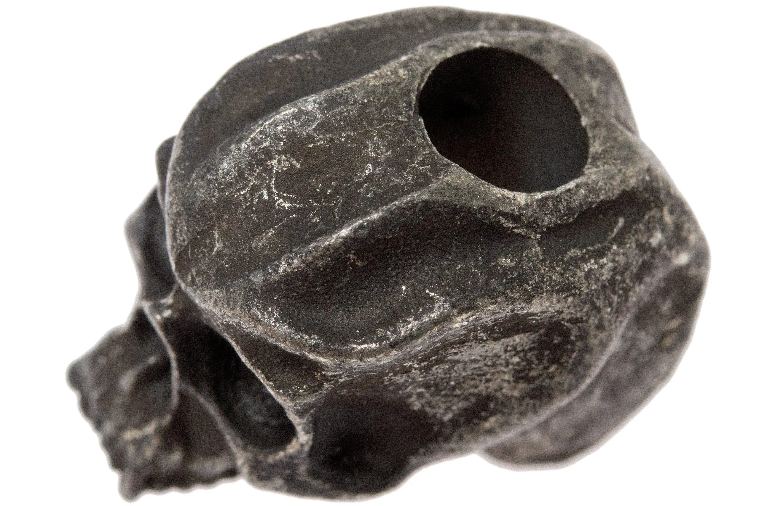 Schmuckatelli Cyber Skull Bead Black Oxidized 4 Schmuckatelli Cyber Skull Bead Black Oxidized - Billede 2