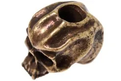 Schmuckatelli Cyber Skull Bead Roman Brass Oxidized -Camp Chefs Butik SECYRBO 02 schmuckatelli