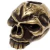 Schmuckatelli Emerson Skull Bead Roman Brass Oxidized