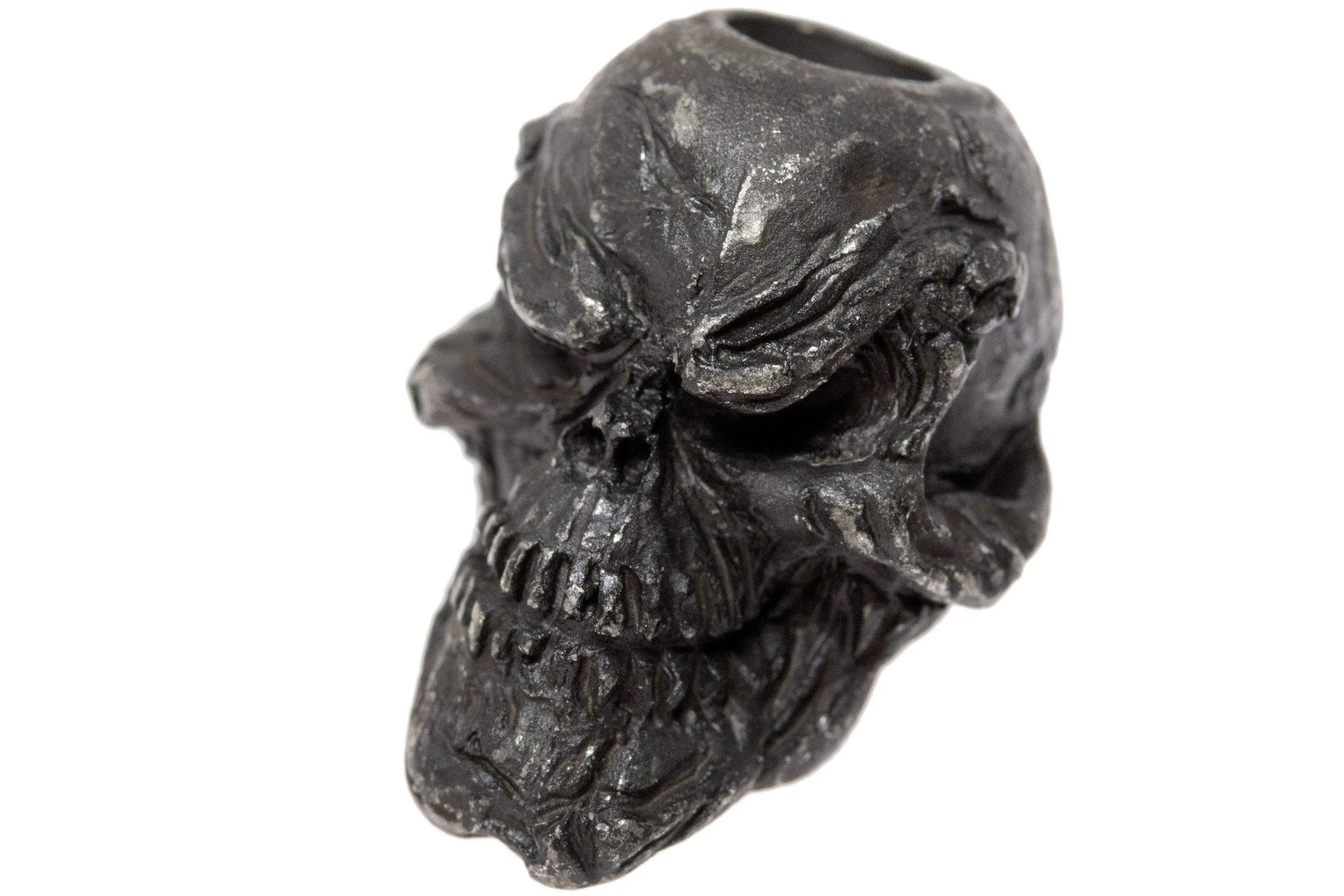 Schmuckatelli Grins Skull Bead Black Oxidized 3 Schmuckatelli Grins Skull Bead Black Oxidized