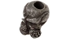 Schmuckatelli Rose Skull Bead Black Oxidized -Camp Chefs Butik SERB 02 schmuckatelli