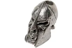 Schmuckatelli Spartan Skull Bead Pewter