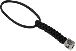 Spyderco Square Bead Pewter With Lanyard