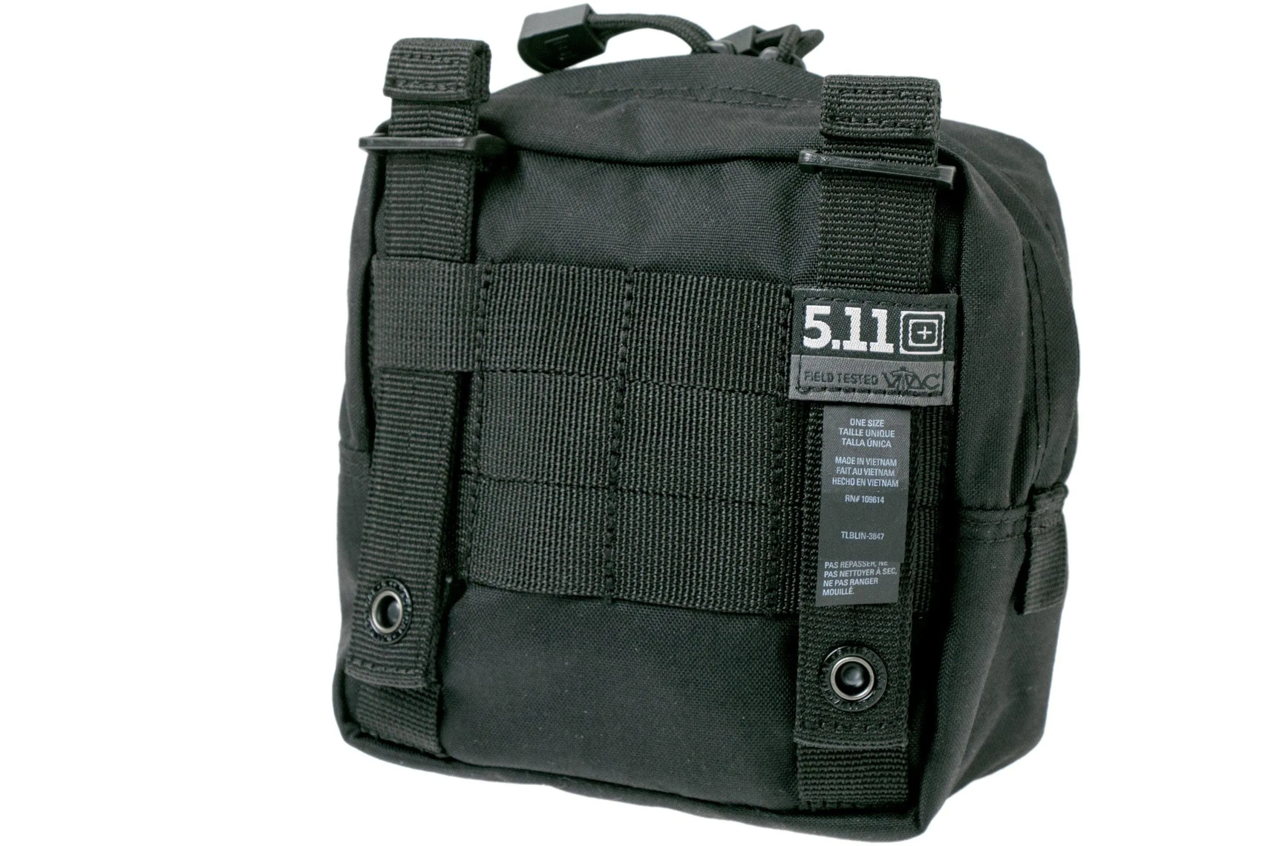 5.11 6x6 Pouch, Black 4 5.11 6x6 Pouch, Black - Billede 2