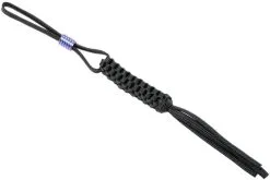 WE Knife A-01B Paracord Lanyard With Titanium Bead, Black