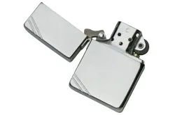 Zippo 1935 Replica With Slashes 60001577 Silver, Lighter -Camp Chefs Butik ZP1935 000002 03 zippo