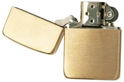 Zippo 1941 Replica Brass Brush 60001170 Gold, Lighter -Camp Chefs Butik ZP1941B 000075 03 zippo