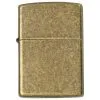 Zippo Flat Bottom Antique Brass 60001567, Lighter -Camp Chefs Butik ZP201FB 000120 01 zippo