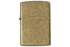 Zippo Flat Bottom Antique Brass 60001567, Lighter
