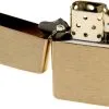 Zippo Classic 204-000243, Brushed Solid Brass, Lighter