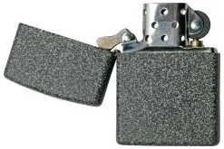 Zippo Iron Stone 60001272 Black White, Lighter -Camp Chefs Butik ZP211 000055 03 zippo