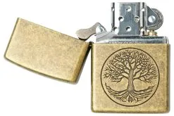 Zippo 201FB Tree Of Life 60005187 Bronze, Lighter -Camp Chefs Butik ZP29149 000002 03 zippo