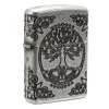 Zippo Armor Tree Of Life Antique Silver 29670-000002, Lighter -Camp Chefs Butik ZP29670 000002 01 zippo