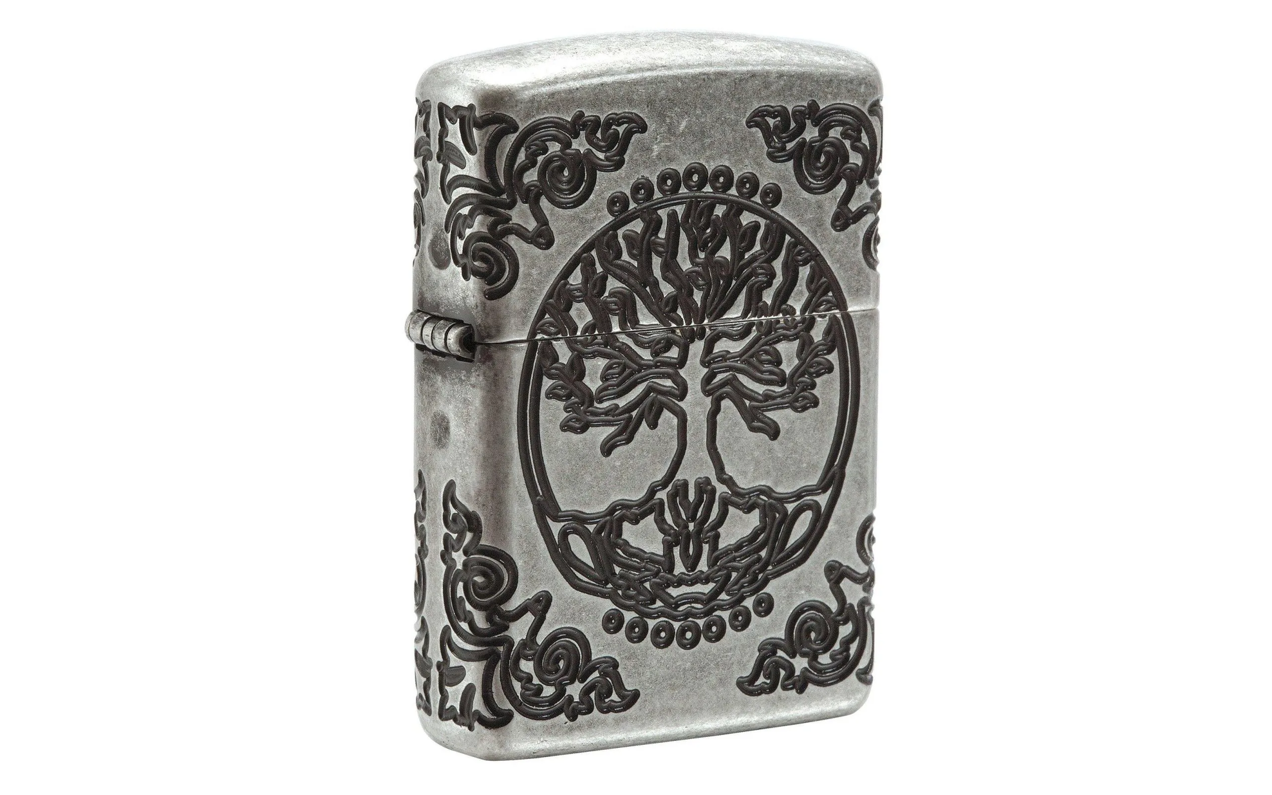 Zippo Armor Tree Of Life Antique Silver 29670-000002, Lighter 3 Zippo Armor Tree Of Life Antique Silver 29670-000002, Lighter