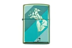 Zippo High Polish Teal 48457-000002, Lighter