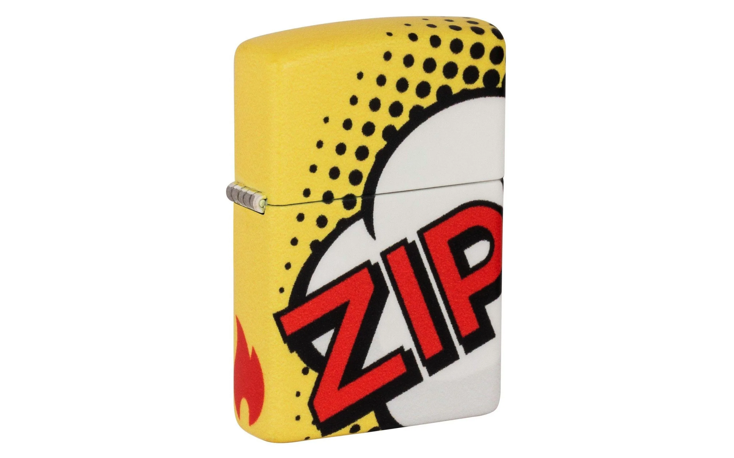 Zippo Comic Pop Art Design Matte Yellow 49533-000002, Lighter 3 Zippo Comic Pop Art Design Matte Yellow 49533-000002, Lighter