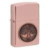 Zippo Tree Of Life Emblem High Polish Rose Gold 49638-000002, Lighter 1 Zippo Tree Of Life Emblem High Polish Rose Gold 49638-000002, Lighter -Camp Chefs Butik ZP49638 000002 01 zippo