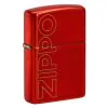 Zippo Logo Design Metallic Red 61010-000002, Lighter