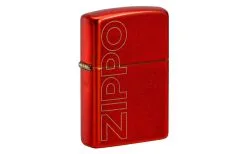 Zippo Logo Design Metallic Red 61010-000002, Lighter